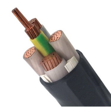 le cable électrique de la basse tension 0.6/1kv, l'isolation 3+2 de Xlpe de câble de Losh creuse 25 35 50 70 Mm2